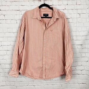 American Eagle‎ Outfitters Athletic Fit Striped Shirt Men's Size XXL